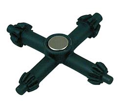 Lisle 4-Way Drill Chuck Keys 12060