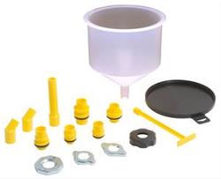 Lisle Spill-Free Coolant Funnels 24680