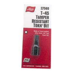 Lisle Tamper-Resistant Torx Bits 27560