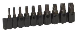 Lisle 10-Piece Stripped Screw Extractor Sets 61980