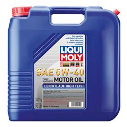 5W40 Liqui Moly Leichtlauf High Tech Motor Oil 20122