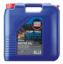 5W30 Liqui Moly Top Tec 4600 Synthetic Motor Oil 20345