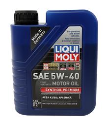 5W40 Liqui Moly Synthoil Premium Motor Oil 2040