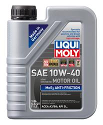 10W40 Liqui Moly MoS2 Anti-Friction Motor Oil 2042