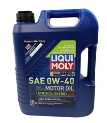 0W40 Liqui Moly Synthoil Energy Motor Oil 2050