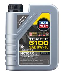 0W30 Liqui Moly Top Tec 6100 Synthetic Motor Oil 22239