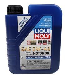 5W40 Liqui Moly Leichtlauf High Tech Motor Oil 2331