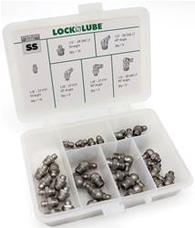 LockNLube Stainless Steel Grease Fitting Kits LNL140