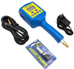 LockNLube LNL65302 LockNFlate Pre-Set Digital Tire Inflator Gauges LNL65302
