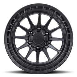 Lock Off-Road Baja Matte Black Wheels 17x9