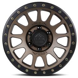 Lock Off-Road Yosemite Matte Bronze Wheels 17x9