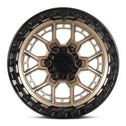 Lock Off-Road Commando Matte Bronze Wheels 17x9