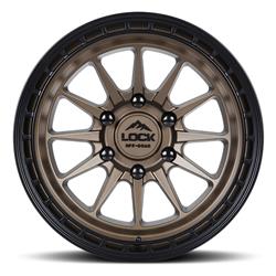Lock Baja Matte Bronze Wheels 17x9