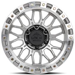 Lock Off-Road Combat Machined Wheels 20x9