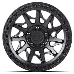 Lock Lunatic Matte Black Wheels 18x9