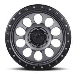 Lock 50CAL Matte Gray Wheels 17x9
