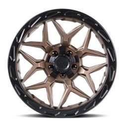Lock Off-Road Matrix Matte Bronze Wheels 22x10