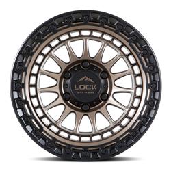 Lock Off-Road Mojave Matte Bronze Wheels 17x9