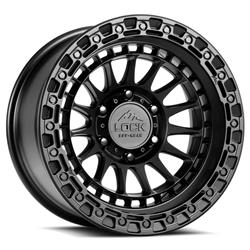 Lock Off-Road Mojave Matte Black Wheels 17x9