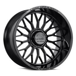 Lock Off-Road Rampage Gloss Black Wheels 22x10