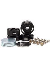Level 7 Motorsports 1982-2004 S10 Billet Aluminum Cab Mounts for 1982-2004 S10, 1982-1990 S15, 1991-2004 SONOMA - LEVS10CM