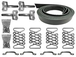 LimeWorks Vintage Hood Strap Kits HSK1001SS-BLK