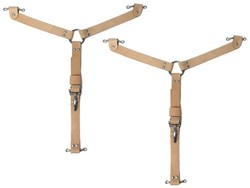 LimeWorks Hood Tether Straps and Components HSK1002SS-CARAMEL