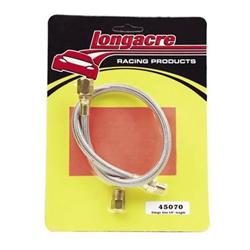 Longacre Stainless Steel Braided Brake Lines 52-45140