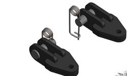 LOD Offroad Tow Bar Adapter Brackets JTB0720