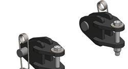 LOD Offroad Tow Bar Adapter Brackets JTB0730