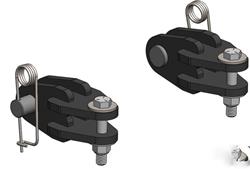 LOD Offroad Tow Bar Adapter Brackets JTB0740