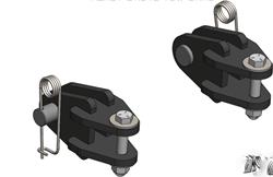 LOD Offroad Tow Bar Adapter Brackets JTB0750
