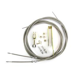 Lokar Transmission Mount Emergency Brake Cables for 1987-1988 THUNDERBIRD - EC-80THTTB