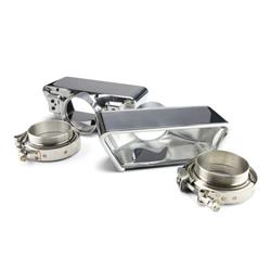 Lokar Goolsby Edition Billet Aluminum  Rectangular, Polished 3 Inch Exhaust Tip GSE-3013