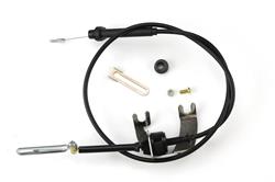 Lokar XKD-2350HT Kickdown Cable Kit with Black Stainless Steel Housing and Black Aluminum Fittings for GM TH-350 Transmission