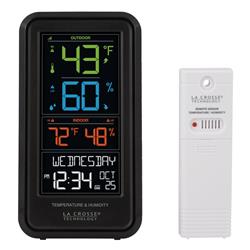 308-1425B La Crosse Technology Wireless Color Weather Station with  TX141TH-BV3
