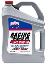 20W50 Lucas Racing-Only High Performance Motor Oil 10621-1