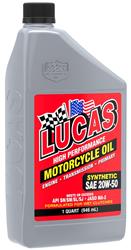 20W50 Lucas High Performance Motorcycle Oil 10702-1