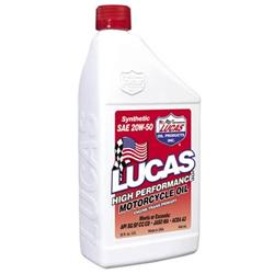 Lucas High Performance Motorcycle Oil