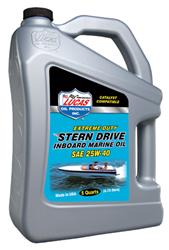 25W40 Lucas Marine Sterndrive Inboard Engine Oil 10814-1