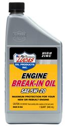 5W20 Lucas Engine Break-In Oil 11033-1