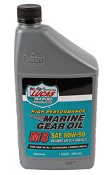 80W90 Lucas M8 Synthetic Marine Gear Oil 11153-1