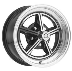 Legendary Wheels Magstar II Black Machined Wheels 15x7