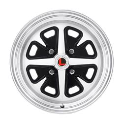 Legendary Wheels Magnum 400 Black Machined Wheels 15x6