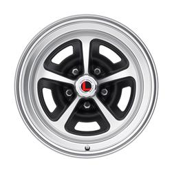 Legendary Wheels Magnum 500 Satin Black Machined Wheels 17x8
