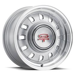 Legendary Wheels 12-Slot Silver Machined Wheels 15x7