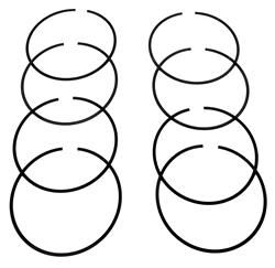 MAHLE Original Piston Rings 302-1236