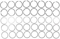 Mahle Original Standard Piston Ring Sets 50784CP.040