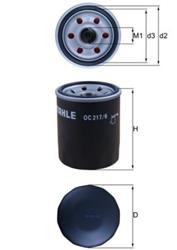 Mahle Original Oil Filters OC 217/6