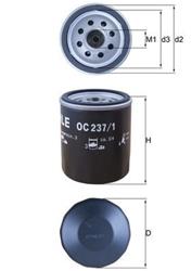 Mahle Original Oil Filters for 2002-2005 FREELANDER - OC 237/1